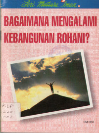 Image of BAGAIMANAKAH MENGALAMI KEBANGUNAN ROHANI